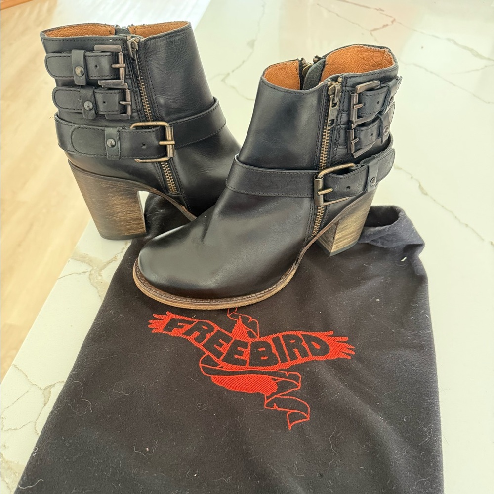 Freebird Genuine Leather Booties